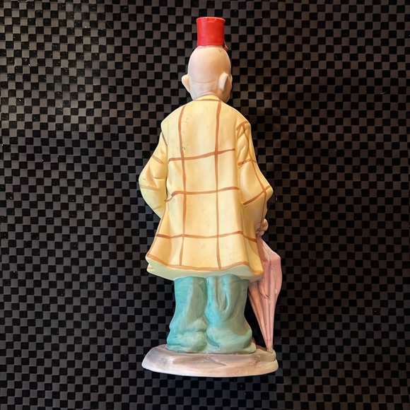 Vintage Porcelain Clown Figurine - Picture 2 of 6